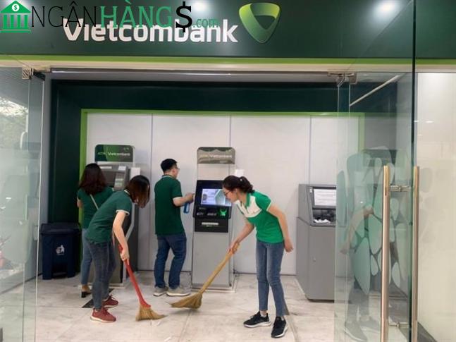 Ảnh Cây ATM ngân hàng Ngoại thương Vietcombank Siêu thị Coopmart 1