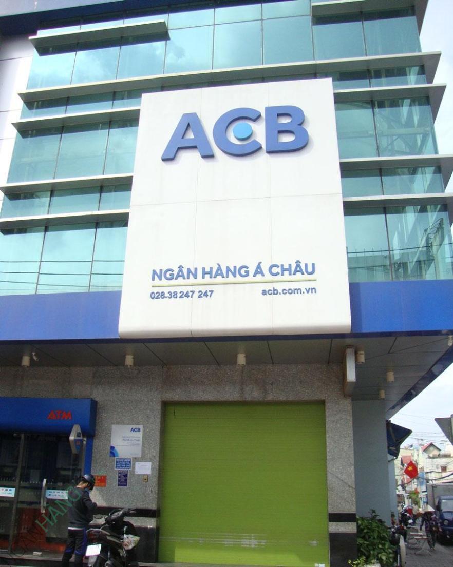 Ảnh Cây ATM ngân hàng Á Châu ACB TRƯỜNG CÁN Bô Thành phố HCM 1