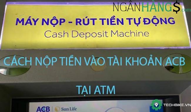 Ảnh Cây ATM ngân hàng Á Châu ACB Mã Mây 1