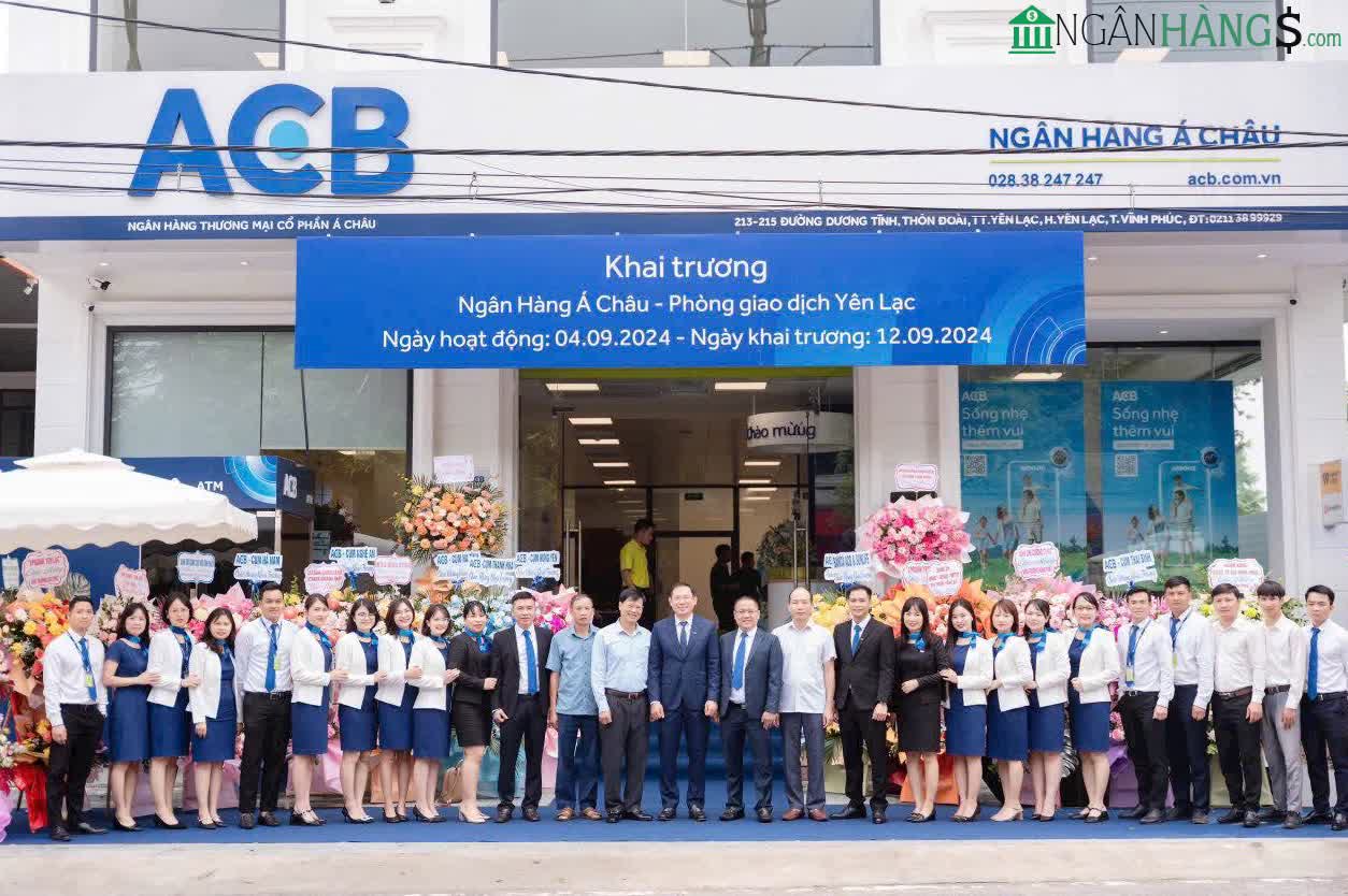 Ảnh Ngân hàng Á Châu ACB Phòng giao dịch Yên Lạc 1