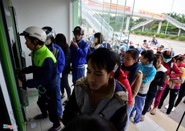 Ảnh Cây ATM ngân hàng Ngoại thương Vietcombank Tân Dân - Sao Đỏ 1